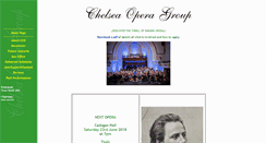 Desktop Screenshot of chelseaoperagroup.org.uk